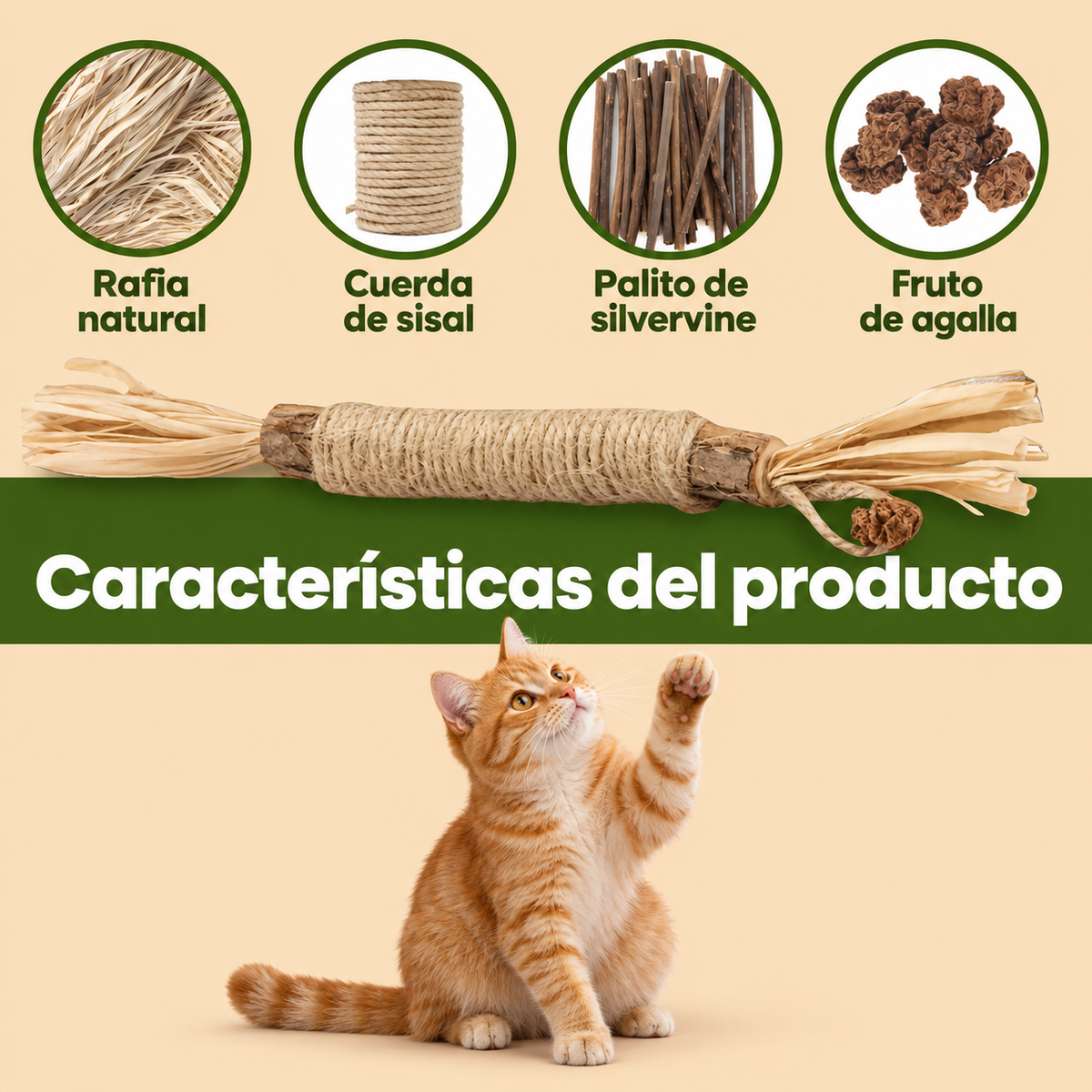 Zabyro™ Palitos Naturales de Silvervine