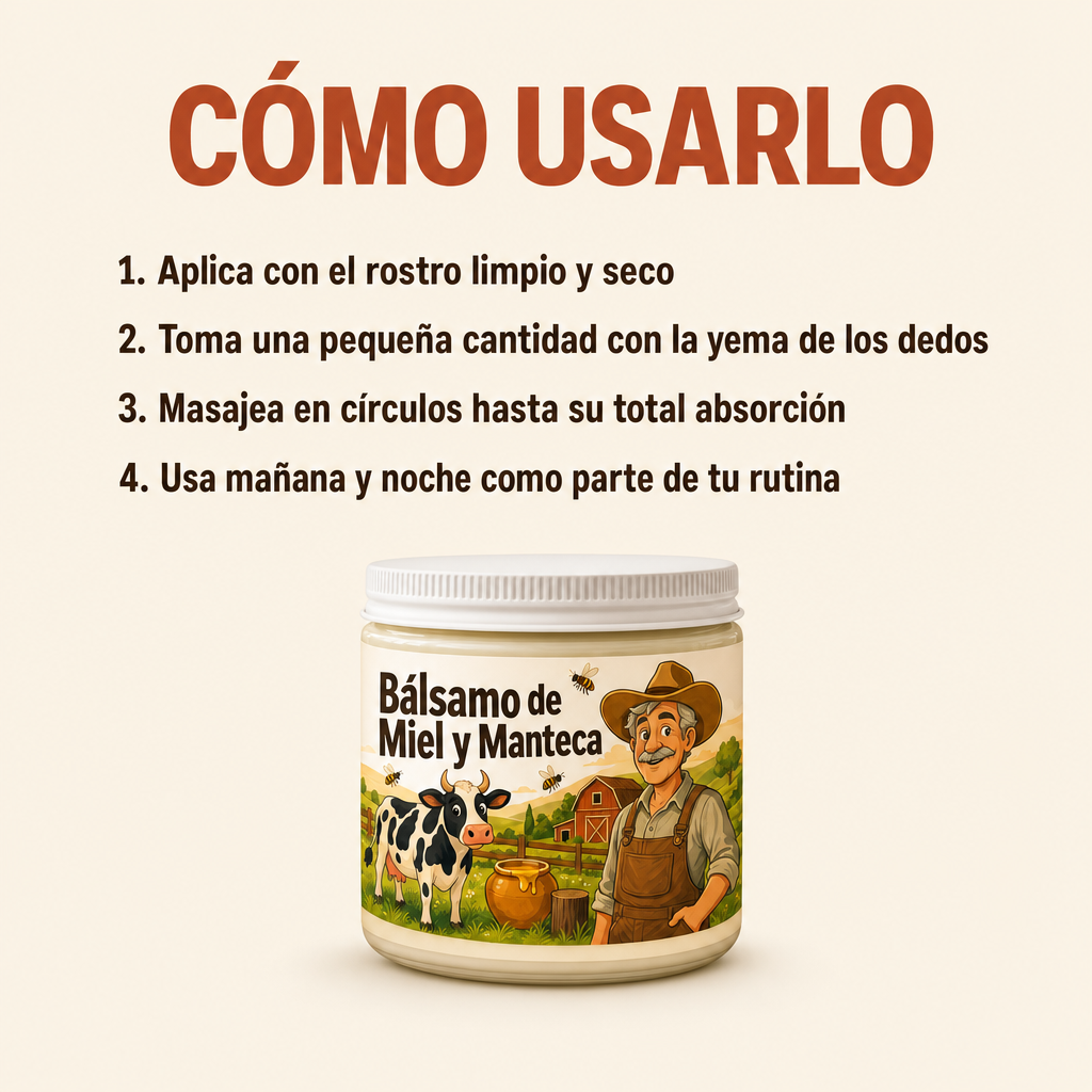 Bálsamo de Miel y Manteca