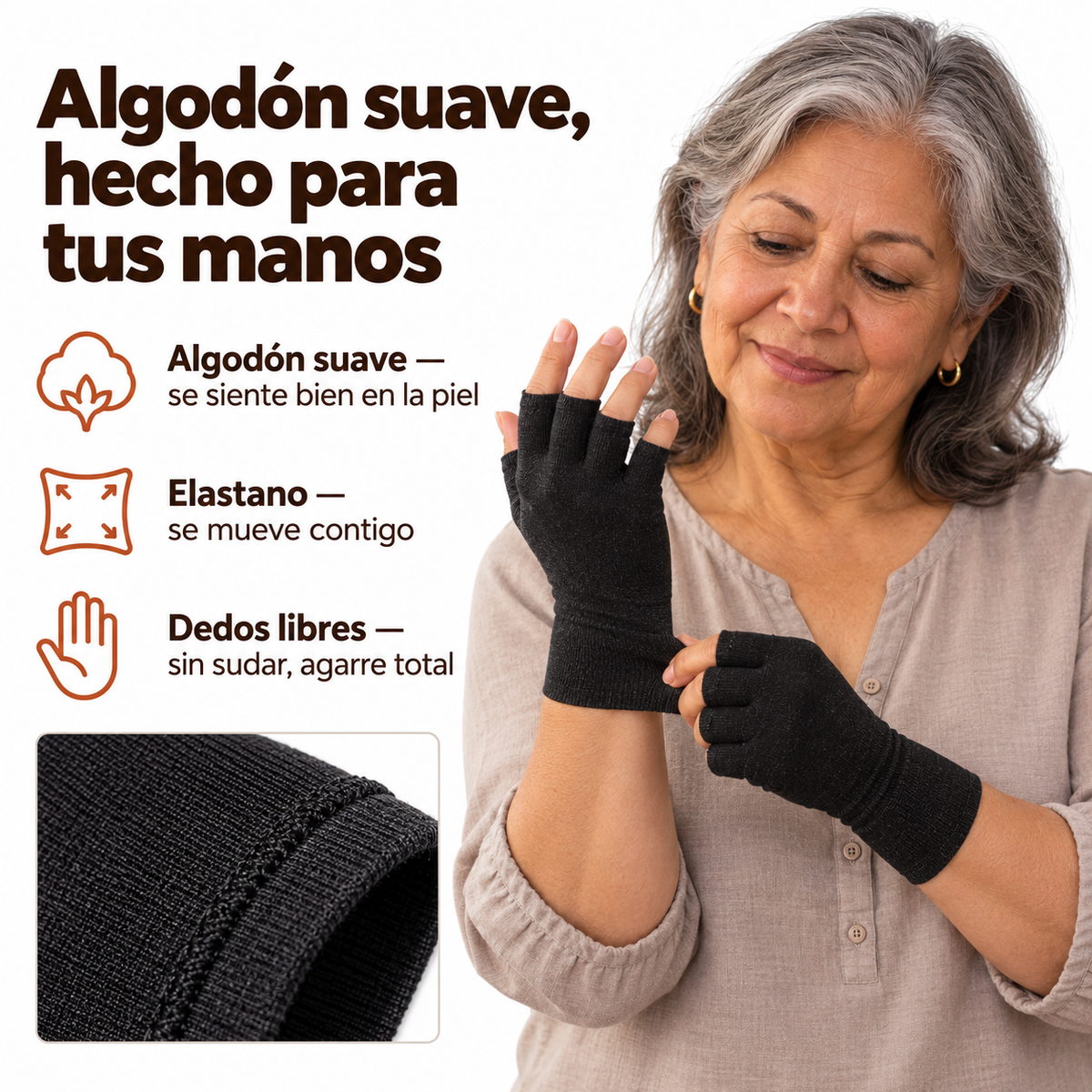 Guantes de Compresión para Artritis