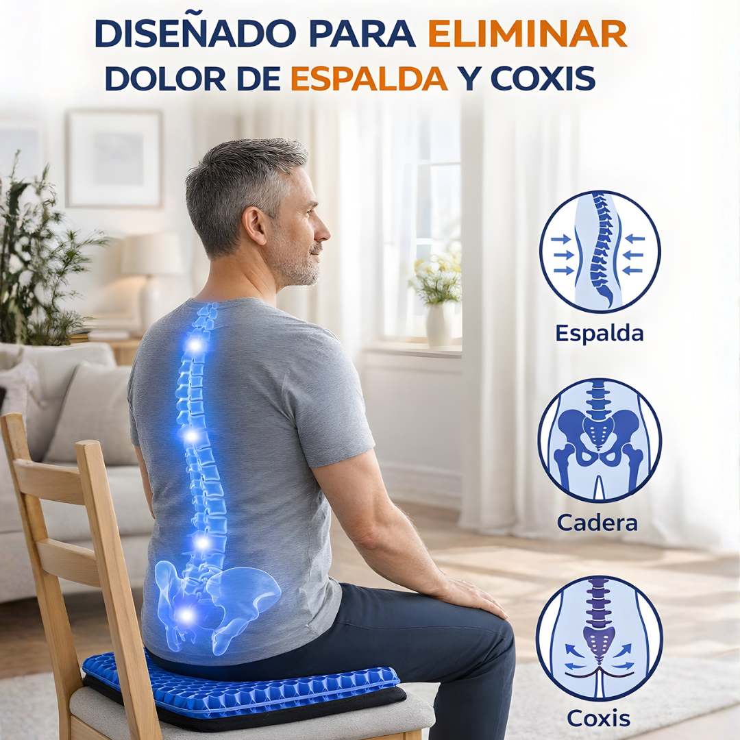 Zabyro™ Cojín de Gel Efecto Flotación