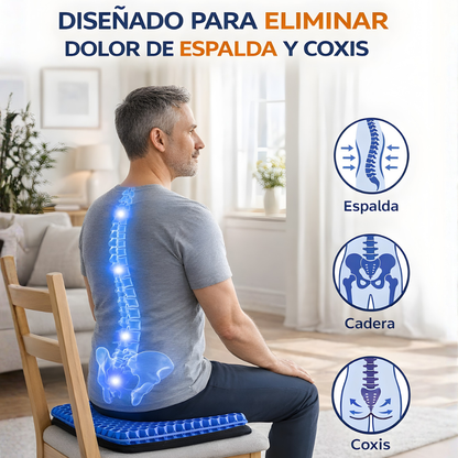 Zabyro™ Cojín de Gel Efecto Flotación