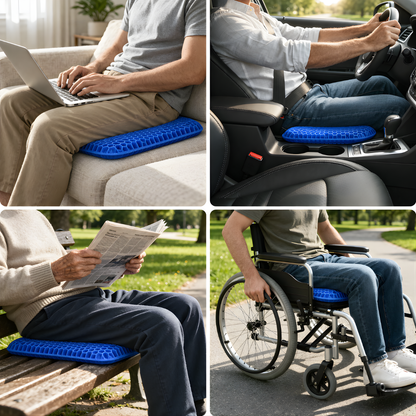 Zabyro™ Cojín de Gel Efecto Flotación