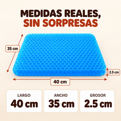 Zabyro™ Cojín de Gel Efecto Flotación