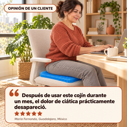 Zabyro™ Cojín de Gel Efecto Flotación