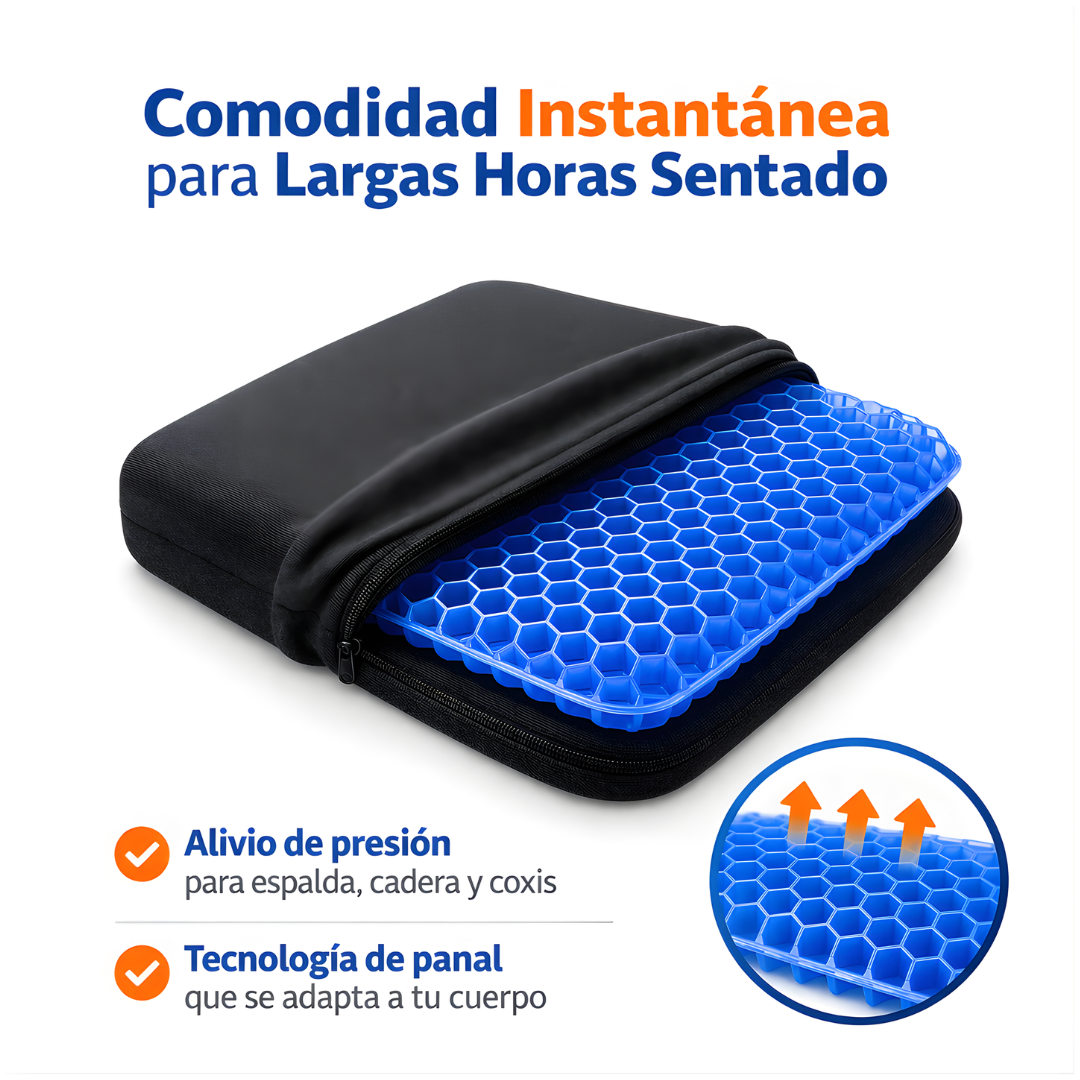 Zabyro™ Cojín de Gel Efecto Flotación