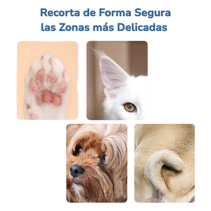 Cortapelos silencioso para zonas delicadas