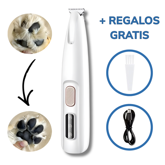 Cortapelos silencioso para zonas delicadas